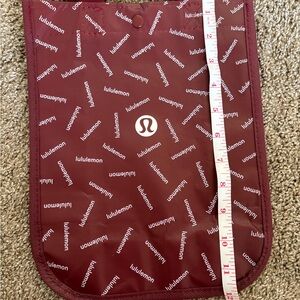 Lululemon Athletica Burgundy Bag